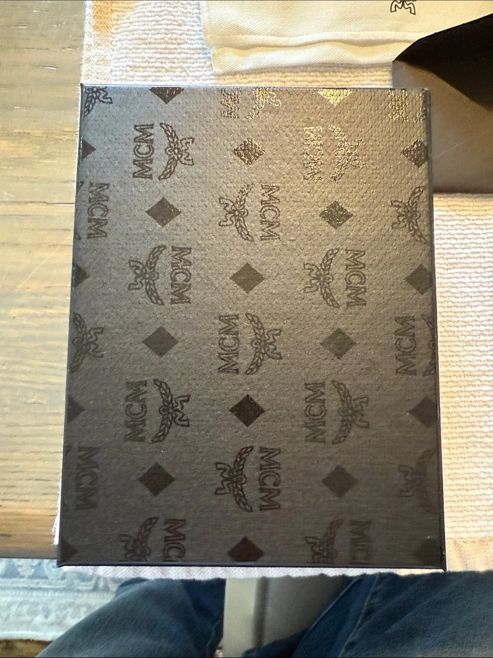MCM compact cardholder
